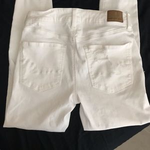White A&E jeans